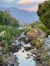 Tahquitz River After January 2023 Rainfall Royalty Free Stock Photo